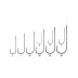 Крючки BKK Aberdeen-R Diamond Black Nickel# №2, 9шт