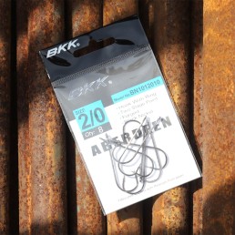 Крючки BKK Aberdeen-R Diamond Black Nickel# №2, 9шт