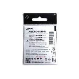 Крючки BKK Aberdeen-R Diamond Black Nickel# №2, 9шт